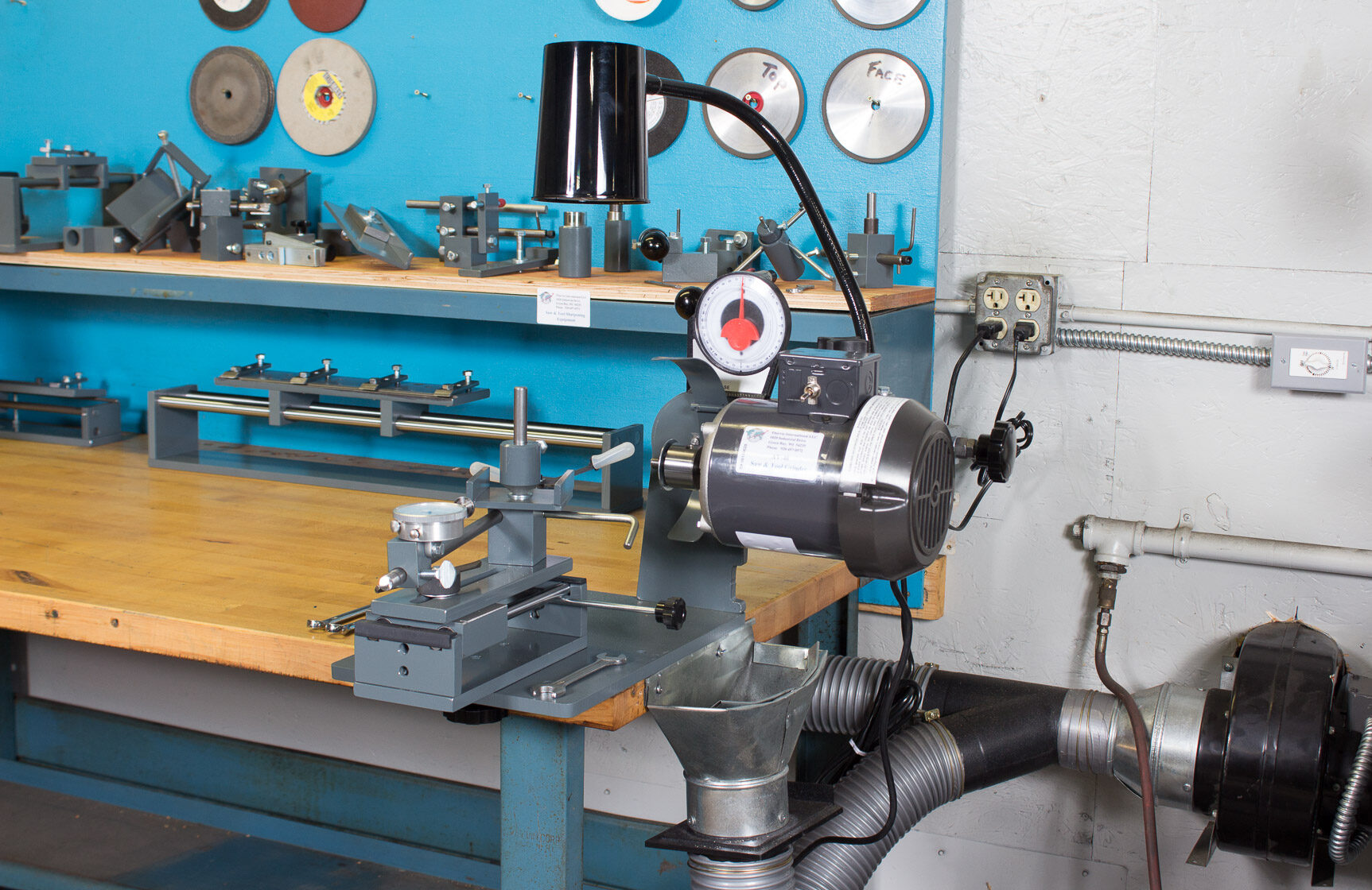 Thorvie AV-40 saw sharpener, blade sharpening machines